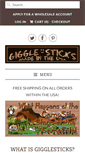 Mobile Screenshot of gigglesticks.us